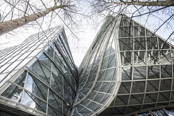 Modern architecture, office building, architect Frank O. Gehry, Novartis Campus, Basel, Canton of Basel-Stadt, Switzerland, Europe