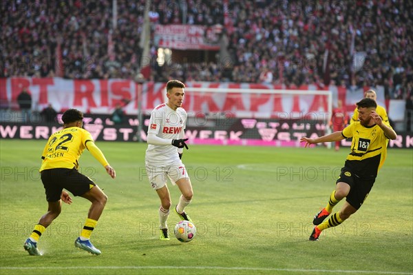 1st Bundesliga, 1.FC Koeln, BVB Borussia Dortmund on 20.01.2024 at the RheinEnergieStadion in Cologne Germany .Photo: Alexander Franz (DFL/DFB REGULATIONS PROHIBIT ANY USE OF PHOTOGRAPHS AS IMAGE SEQUENCES AND/OR QUASI-VIDEO)