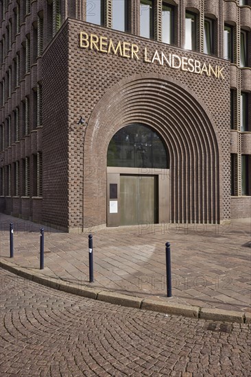 Former Bremer Landesbank at Domshof in Bremen, Hanseatic City, State of Bremen, Germany, Europe