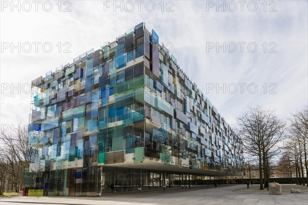 Modern architecture, office building, architects Diener & Diener Wiederin Federle, Novartis Campus, Basel, Canton of Basel-Stadt, Switzerland, Europe
