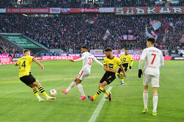 1st Bundesliga, 1.FC Koeln, BVB Borussia Dortmund on 20.01.2024 at the RheinEnergieStadion in Cologne Germany .Photo: Alexander Franz (DFL/DFB REGULATIONS PROHIBIT ANY USE OF PHOTOGRAPHS AS IMAGE SEQUENCES AND/OR QUASI-VIDEO)