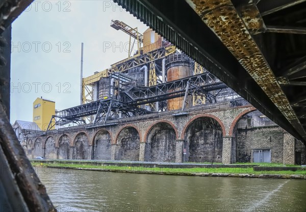 Solvay chemical plant for the production of bicarbonate and carbonate of soda or sodium carbonate, Dombasle-sur-Meurthe, Meurthe-et-Moselle department, Lorraine, Grand Est region, France, Europe