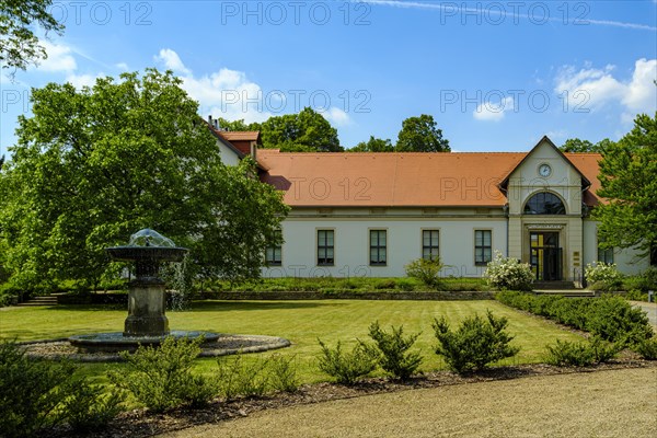 Saxon State Office for Environment, Agriculture and Geology in the Schindler Building at Pillnitzer Platz in Pillnitz, Dresden, Saxony, Germany, state 24 May 2019, Europe