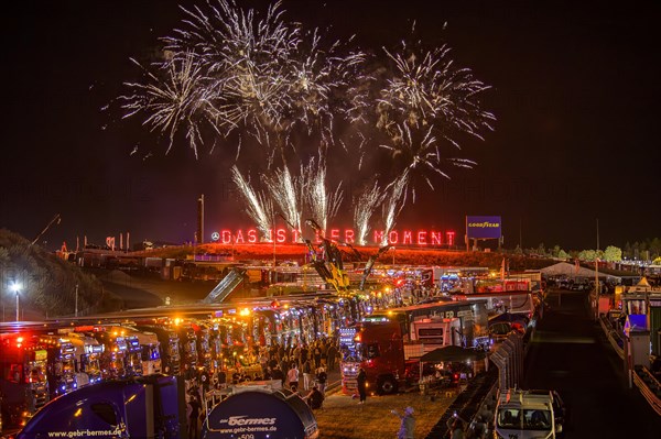 The fireworks were the highlight of the 36th Truck Grand Prix 2023 at the Nuerburgring race track
