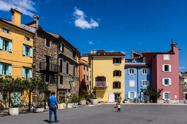 Old town, harbour town of Piran on the Adriatic coast with Venetian flair, Slovenia, Piran, Slovenia, Europe