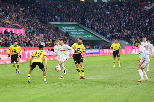 1st Bundesliga, 1.FC Koeln, BVB Borussia Dortmund on 20.01.2024 at the RheinEnergieStadion in Cologne Germany .Photo: Alexander Franz (DFL/DFB REGULATIONS PROHIBIT ANY USE OF PHOTOGRAPHS AS IMAGE SEQUENCES AND/OR QUASI-VIDEO)