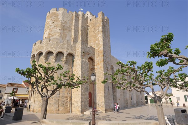 Church of Notre Dame de la Mer, Les Saintes-Maries-de-la-Mer, Camargue, Bouches-du-Rhone, Provence-Alpes-Cote d'Azur, South of France, France, Europe