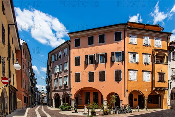 Old town centre, Gorizia, border town to Slovenia, Friuli, Italy, Gorizia, Friuli, Italy, Europe