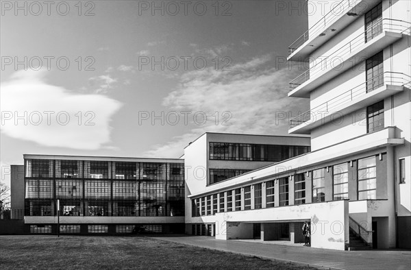 Main building Bauhaus Dessau Saxony-Anhalt, Germany, Europe