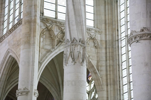 Basilica Basilique Saint-Nicolas-de-Port, Departement Meurthe-et-Moselle, Lorraine, Grand Est region, France, Europe