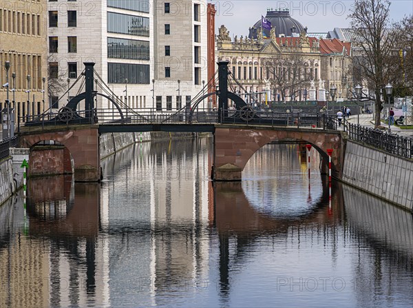 Jungfernbruecke am Kupfergraben, Berlin, Germany, Europe