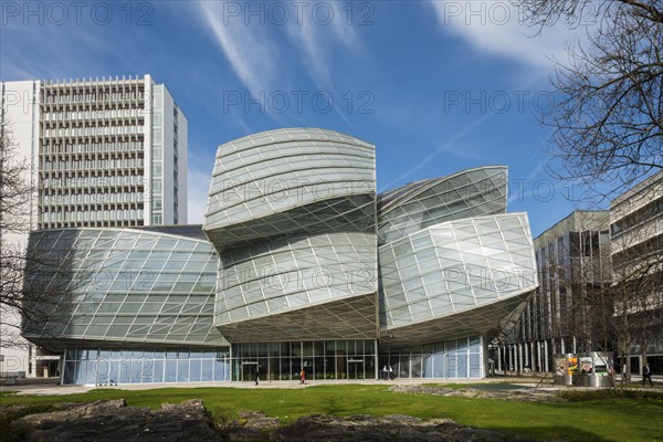 Modern architecture, office building, architect Frank O. Gehry, Novartis Campus, Basel, Canton of Basel-Stadt, Switzerland, Europe