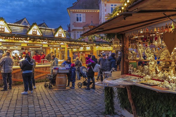 Christmas market in Esslingen am Neckar, Baden-Wuerttemberg, Germany, Esslingen, Baden-Wuerttemberg, Germany, Europe