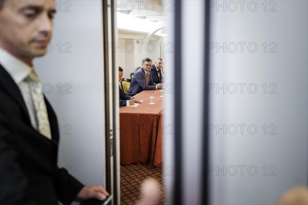 Dmytro Kuleba, Foreign Minister of Ukraine, photographed during the meeting of the G7 foreign ministers in Capri, 18 April 2024. Photographed on behalf of the Federal Foreign Office