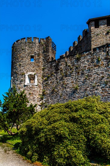 Gorizia Castle, 11th century, Gorizia, border town to Slovenia, Friuli, Italy, Gorizia, Friuli, Italy, Europe