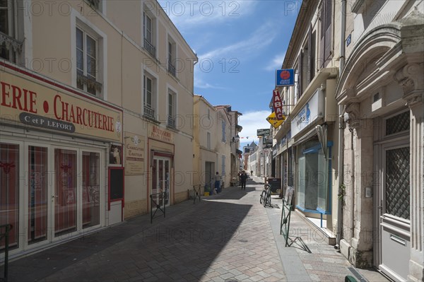 Old town of Les Sables d'Olonne, Vandee, France, Europe