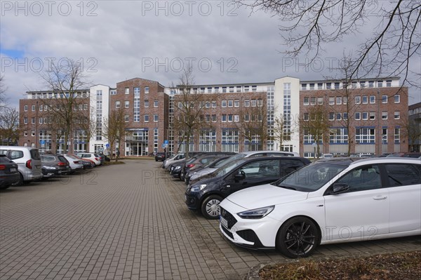 District Office, Waren, Mueritz, Mecklenburg Lake District, Mecklenburg, Mecklenburg-Vorpommern, Germany, Europe