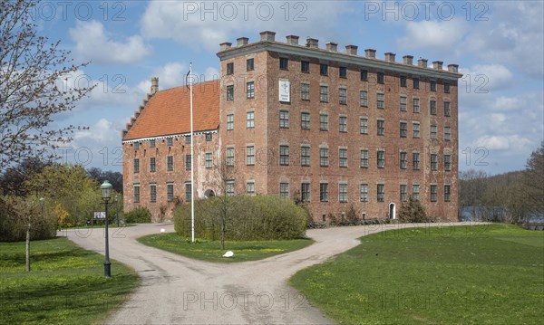 Castle of Svaneholm, Skurup municipality, Scania, Sweden, Scandinavia, Europe