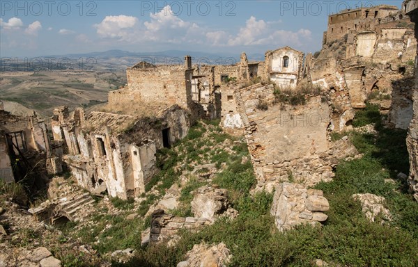 Craco, landscape, italy