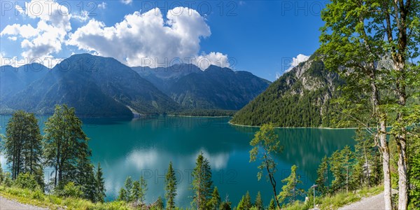 Plansee and Ammergau Alps, Tyrol, Austria, Europe