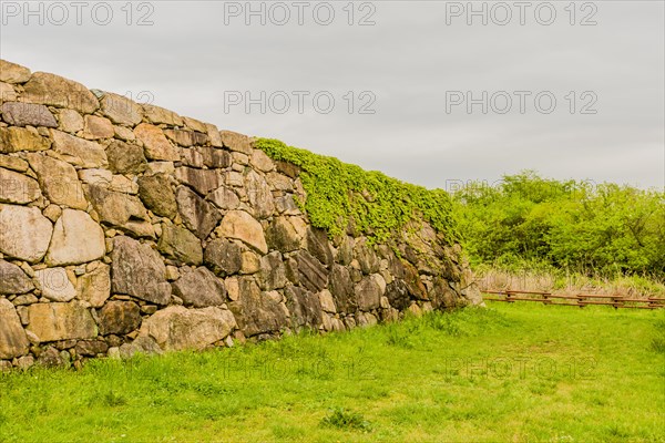 Remains of Japanese stone fortress in Suncheon, South Korea, Asia