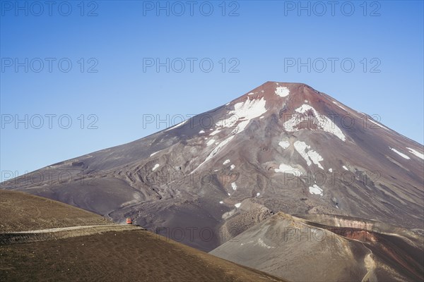 Lonquimay volcano, Malalcahuello National Reserve, Curacautin, Araucania, Chile, South America