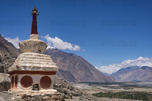 Tschoerten near Hunder, Nubra Valley, Ladakh, Jammu and Kashmir, Indian Himalayas, North India, India, Asia