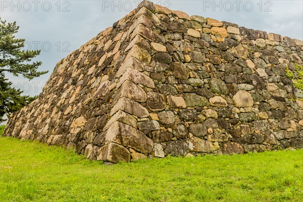 Remains of Japanese stone fortress in Suncheon, South Korea, Asia