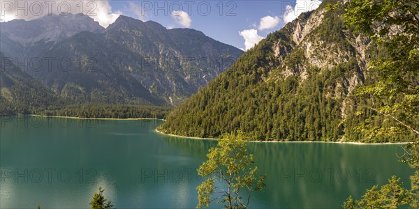 Plansee and Ammergau Alps, Tyrol, Austria, Europe