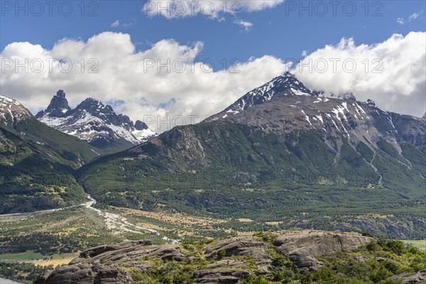 Cerro Castillo, Carretera Austral, Villa Cerro Castillo, Rio Ibanez, Aysen, Chile, South America