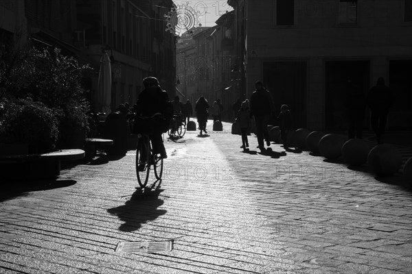 Ravenna landscape, street, italy