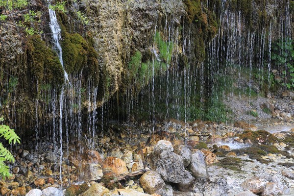 Triafn waterfall in Maria Alm am Steinernen Meer in Mitterpinzgau