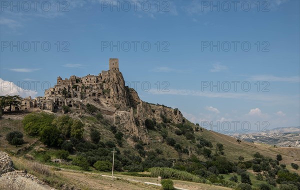 Craco, landscape, italy