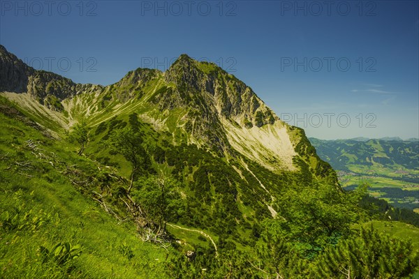 Rubihorn, 1957 m, Allgaeu Alps, Allgaeu, Bavaria, Germany, Europe