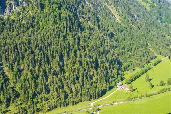 Berggasthof Oytalhaus, Oytal, near Oberstdorf, Allgaeu Alps, Allgaeu, Bavaria, Germany, Europe