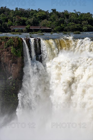 Devils throat, Iguazu falls, Puerto Iguazu, Misiones, Argentina, South America