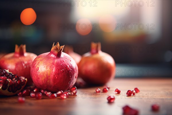 Pomegranate. KI generiert, generiert, AI generated