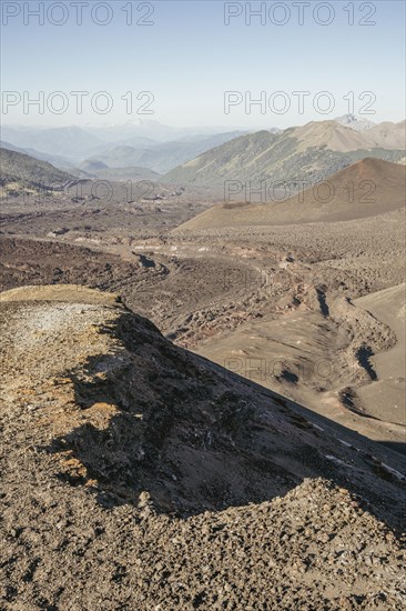 Crater Navidad, Lonquimay volcano, Malalcahuello National Reserve, Curacautin, Araucania, Chile, South America