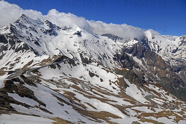 Grossglockner Road, High Alpine Road, Salzburger Land, Austria, Europe