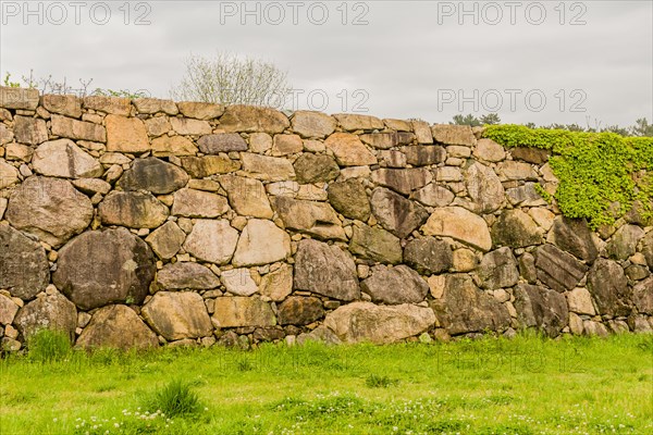 Remains of Japanese stone fortress in Suncheon, South Korea, Asia