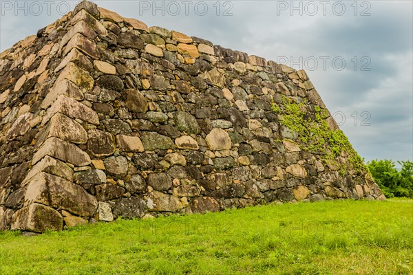 Remains of Japanese stone fortress in Suncheon, South Korea, Asia