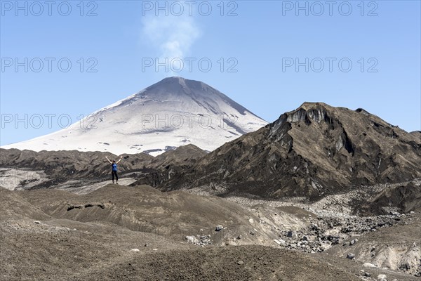 Villarrica Volcano, Villarrica National Park, Araucania, Chile, South America