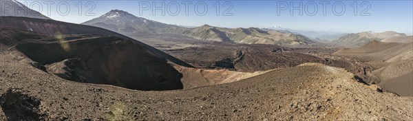 Crater Navidad, Lonquimay volcano, Malalcahuello National Reserve, Curacautin, Araucania, Chile, South America
