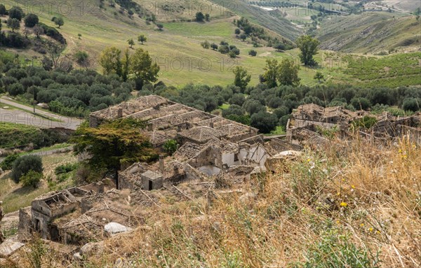 Craco, landscape, italy