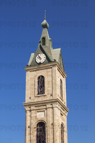 Jaffa clock tower, Yefet Street, Old City of Jaffa, Israel, Asia