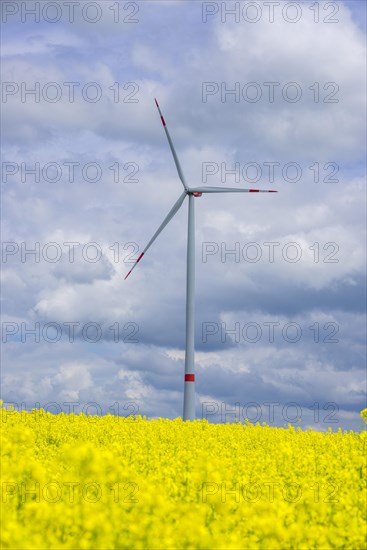 Tomerdingen wind farm, Swabian Alb, Baden-Wuerttemberg, Germany, Europe