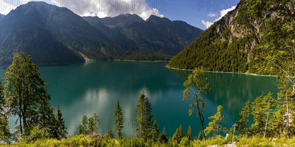 Plansee and Ammergau Alps, Tyrol, Austria, Europe