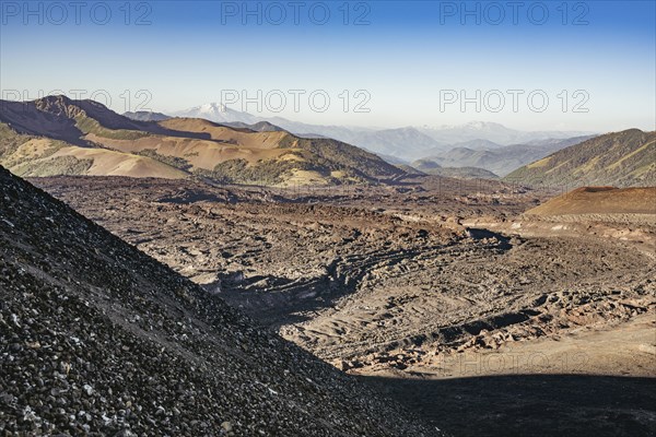 Crater Navidad, Lonquimay volcano, Malalcahuello National Reserve, Curacautin, Araucania, Chile, South America