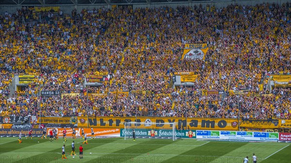 Gluecksgas-Stadion, Dynamo Dresden football stadium, Dresden, Saxony, Germany, Europe