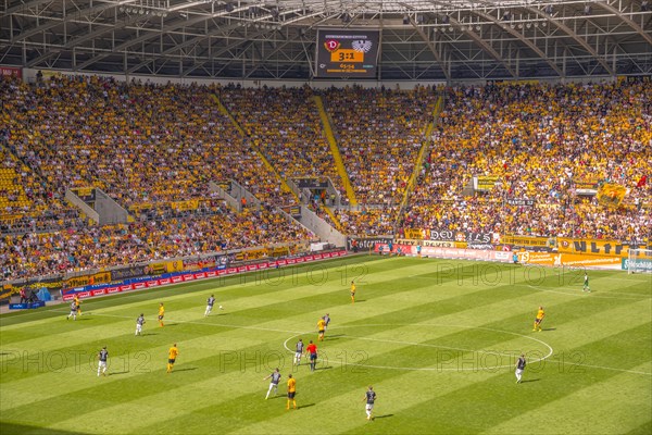 Gluecksgas-Stadion, Dynamo Dresden football stadium, Dresden, Saxony, Germany, Europe